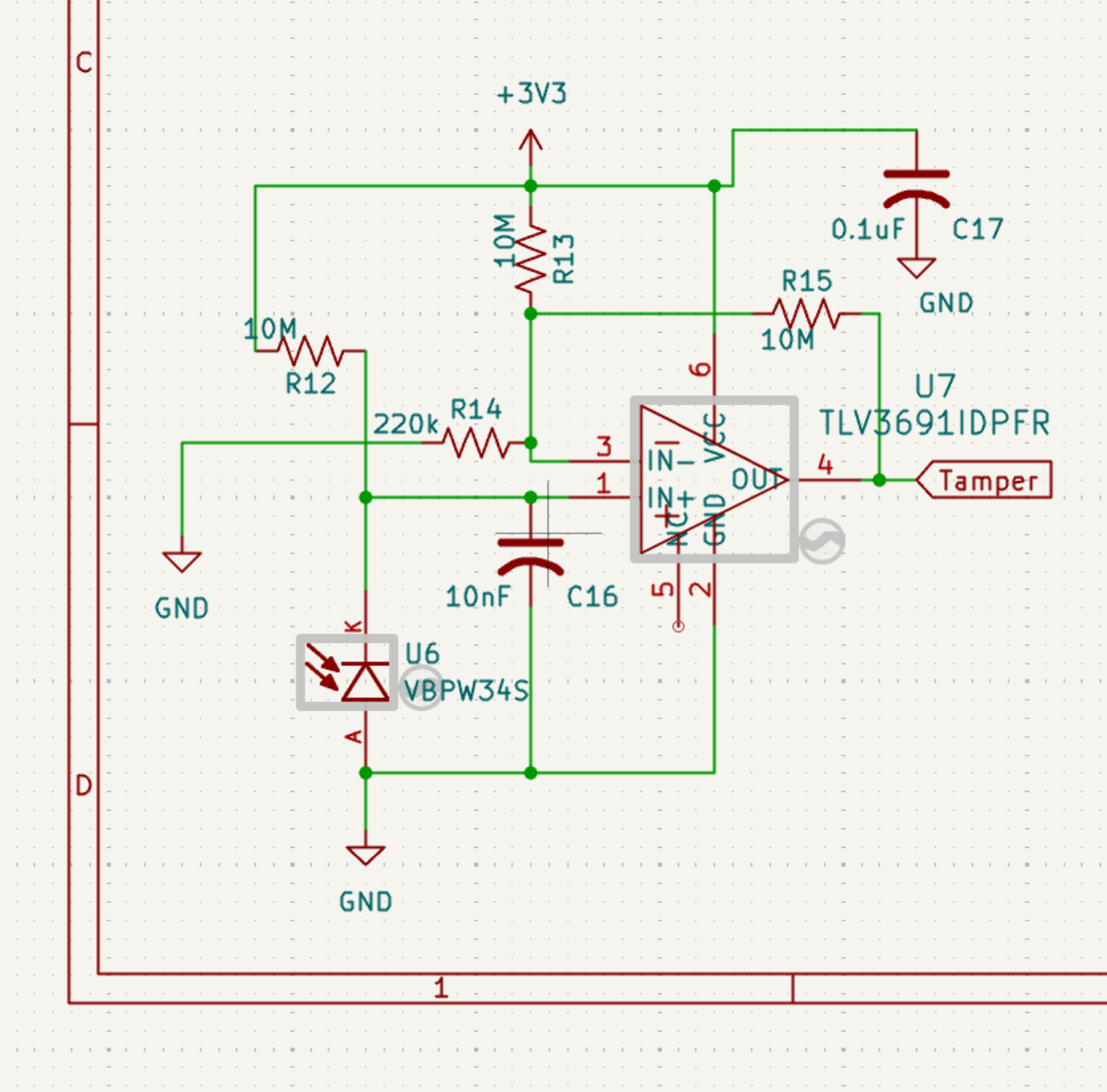 Tamper sensing
